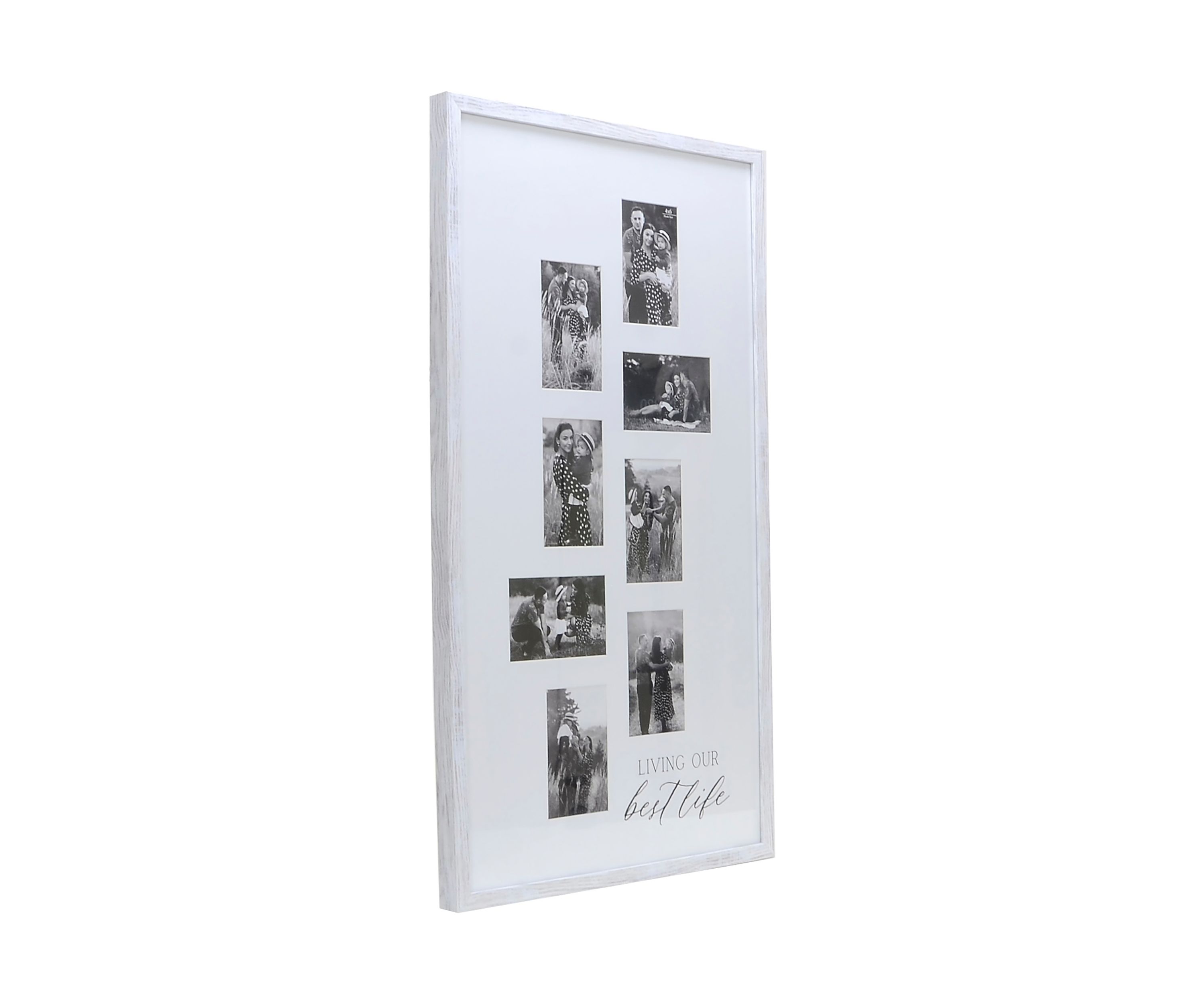 Living Our Best Life Vertical Collage Photo Frame