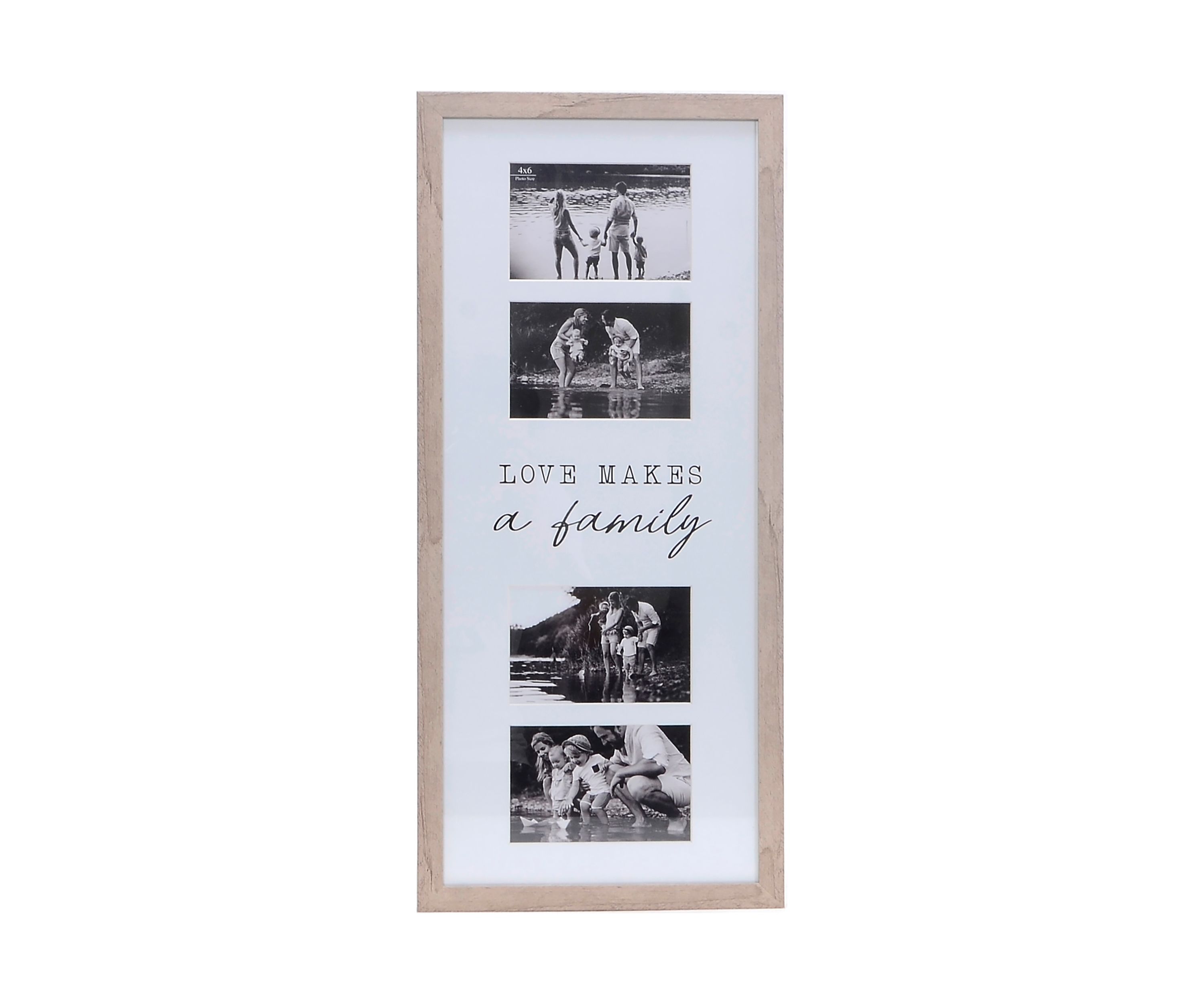 Love Makes a Family Collage Picture Frame