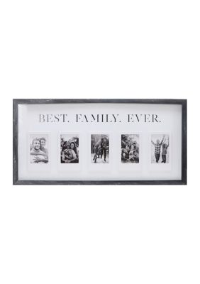 Best Family Ever Collage Picture Frame