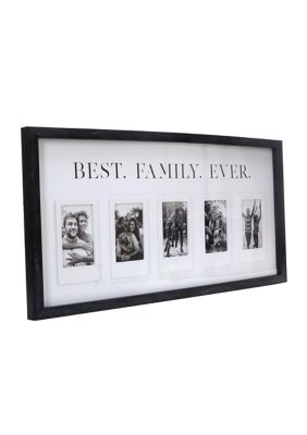 Best Family Ever Collage Picture Frame