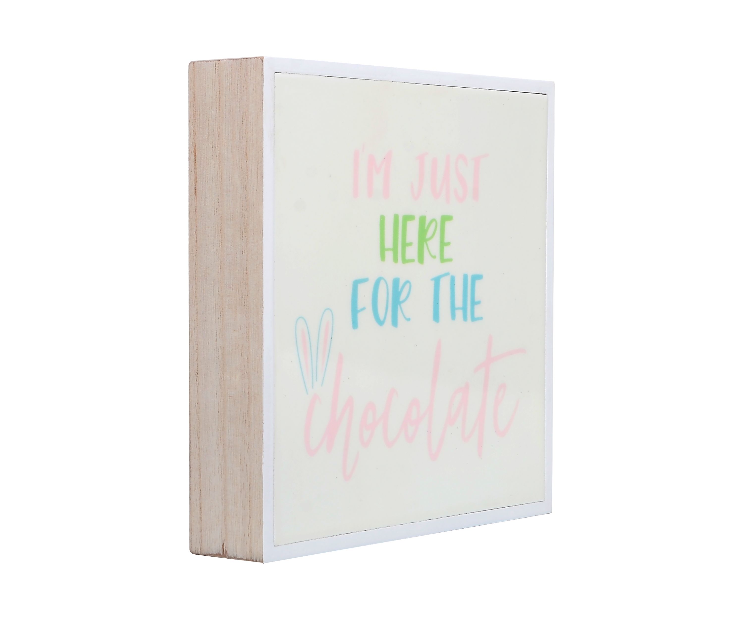 Here for the Chocolate Framed Décor