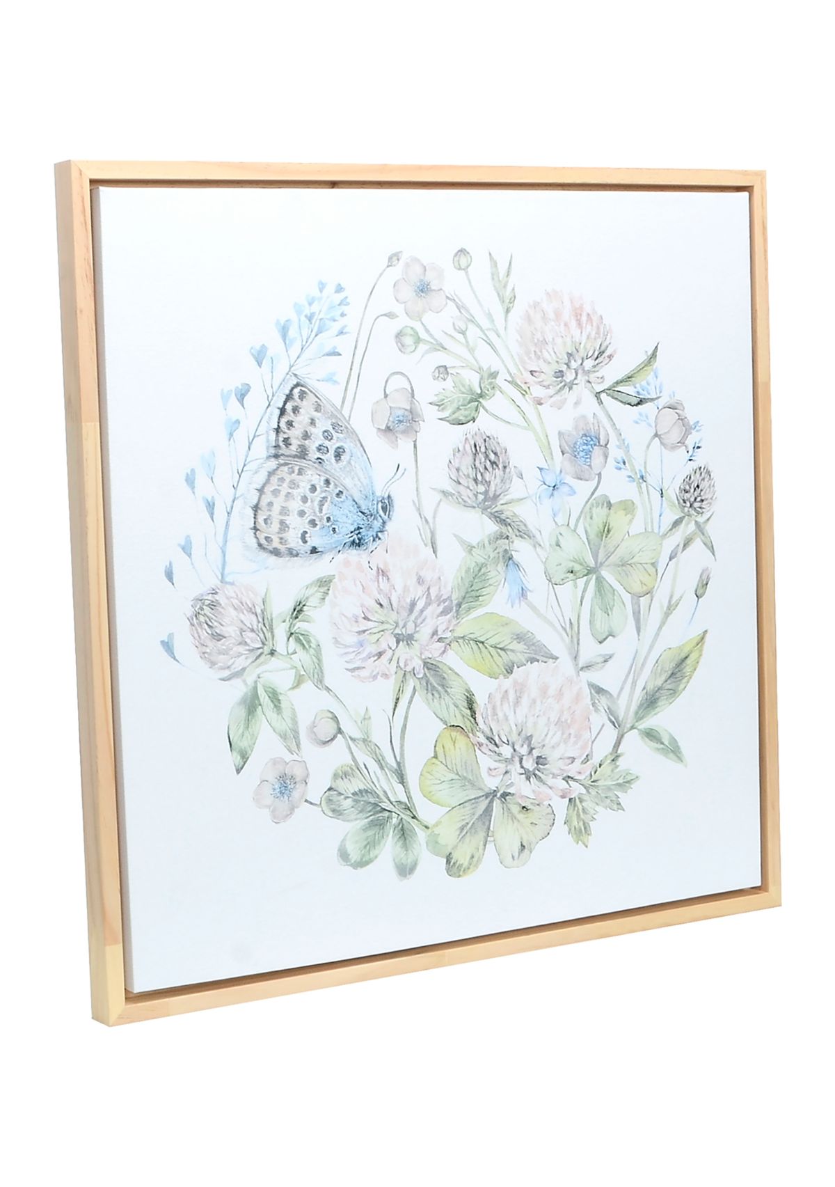 Butterfly Floral Wall Art