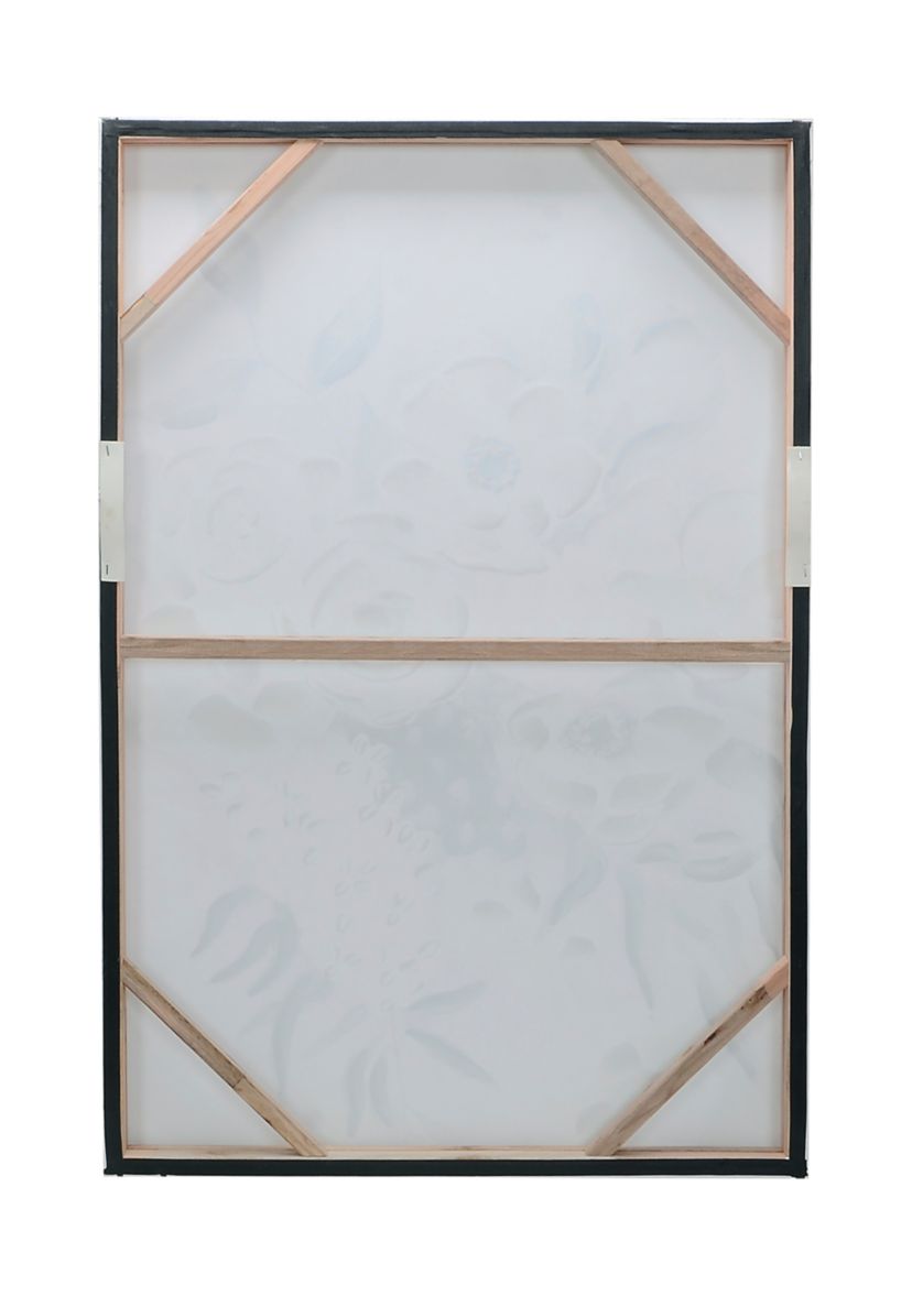 Pastel Floral Textured Wall Art