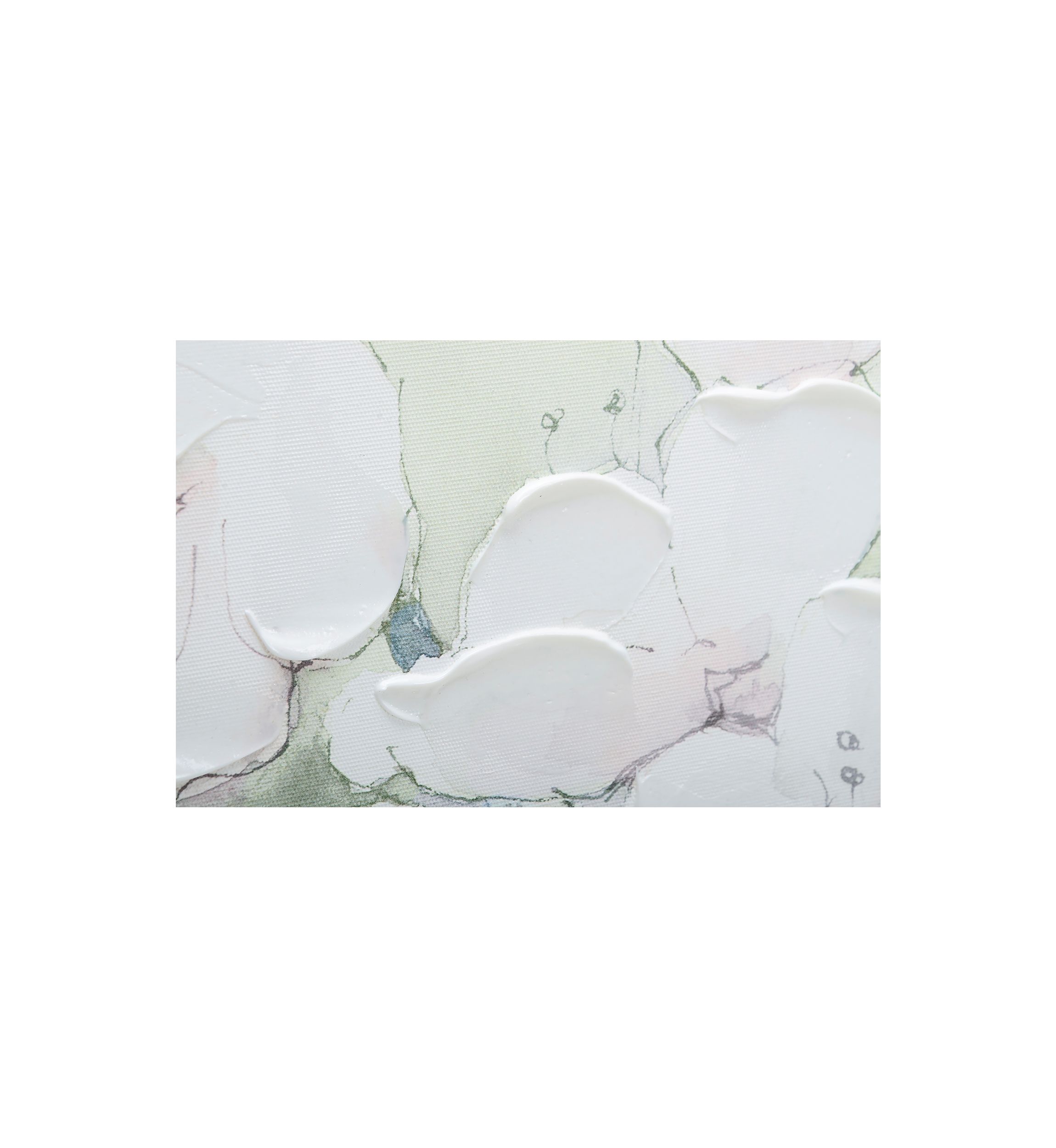 Pink Cherry Blossoms Textured Wall Art