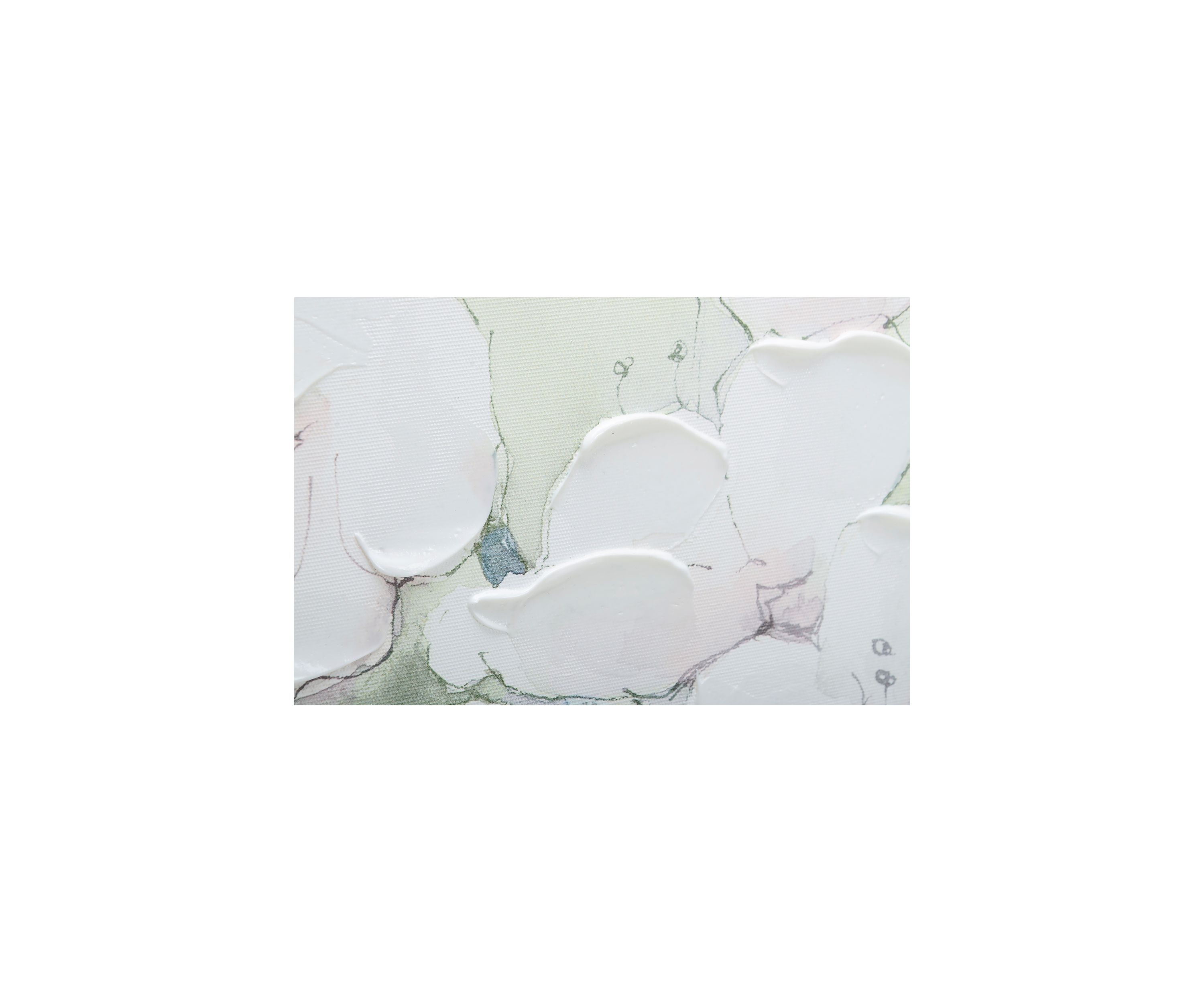 Pink Cherry Blossoms Textured Wall Art