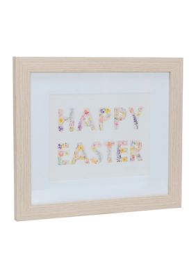'Happy Easter' Framed Wall Art