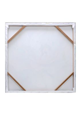 White Flower Canvas Wall Art