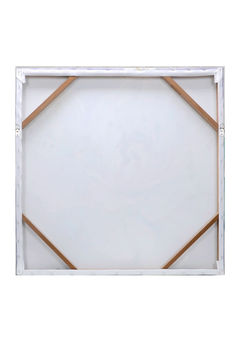 White Flower Canvas Wall Art