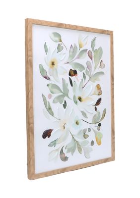 Muted Floral Canvas Wall Art