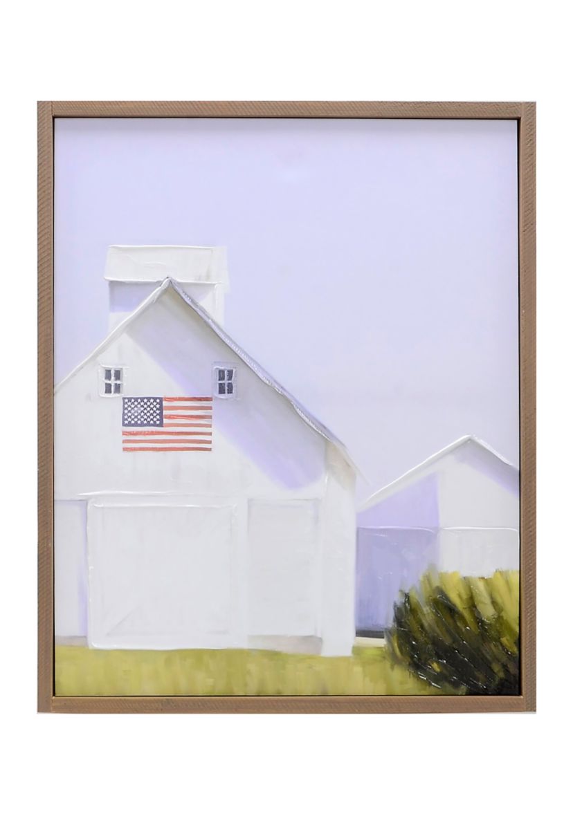 American Flag Barn Wall Art