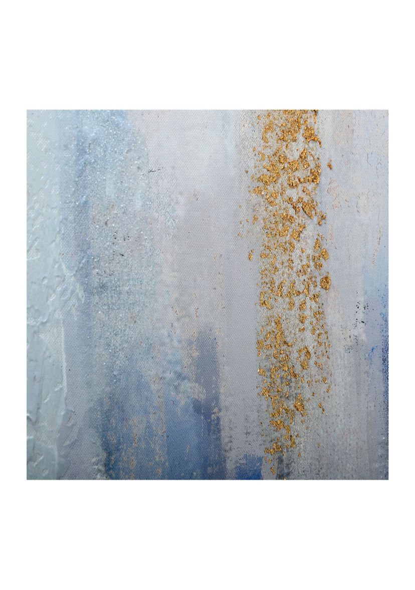 Abstract Blues Wall Art