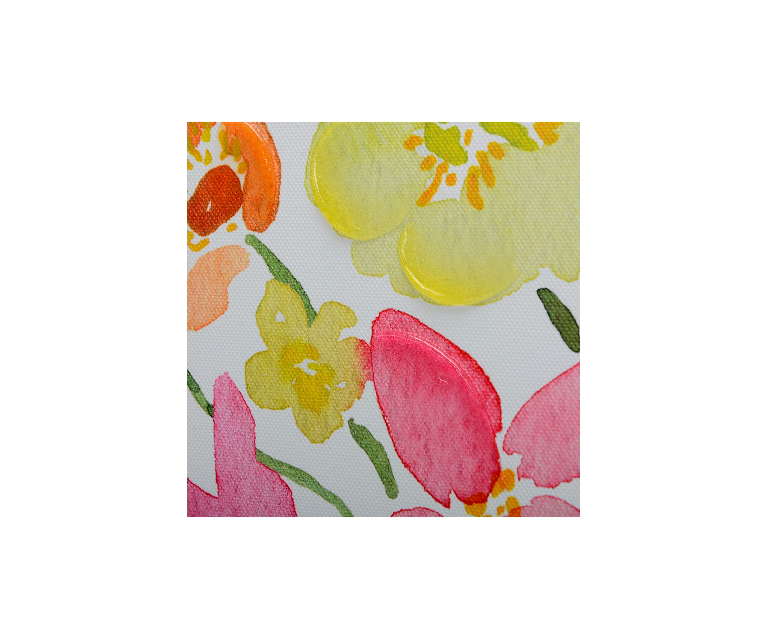 Bright Floral Arrangement Canvas Art