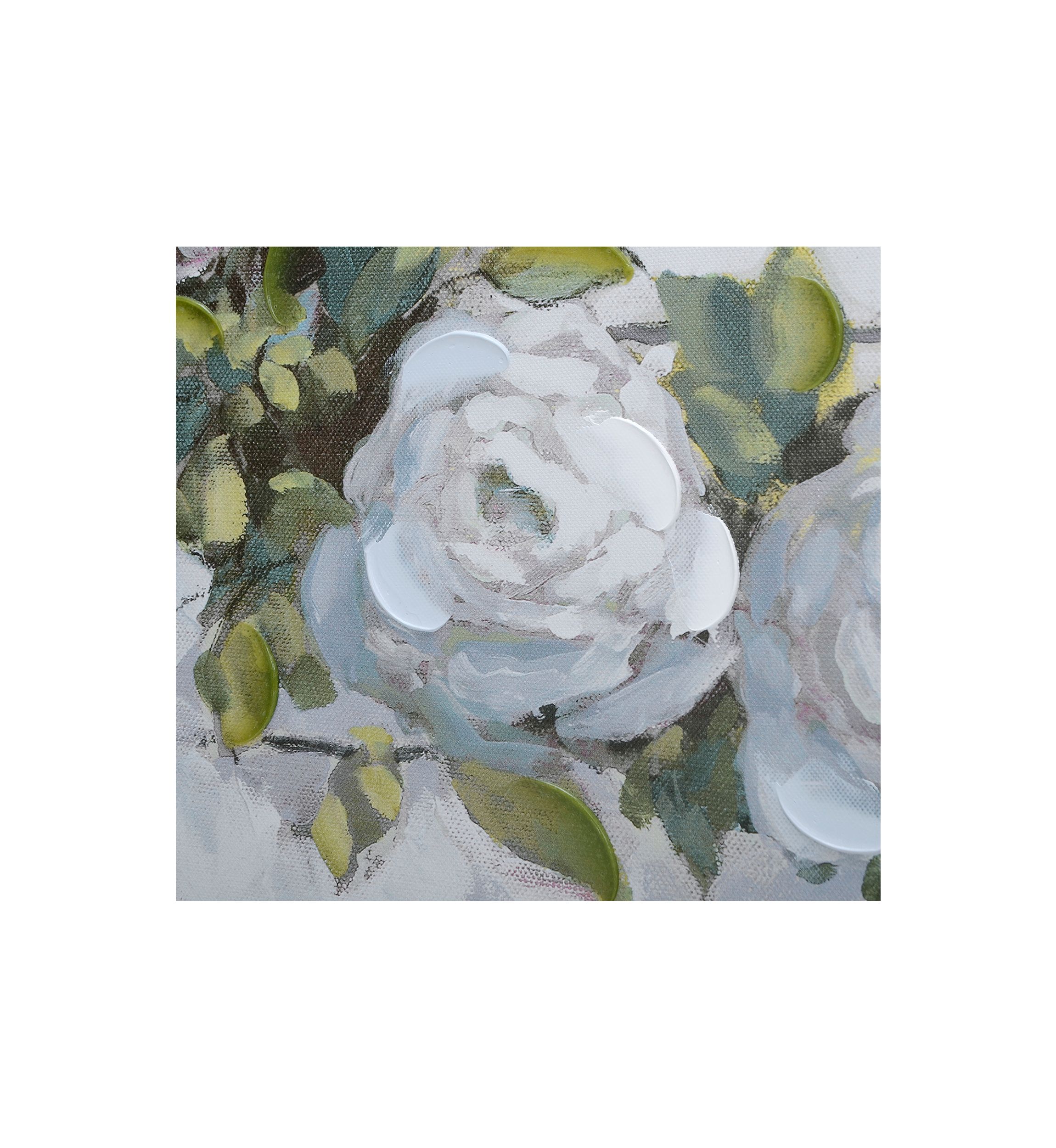 Wreath Plank Canvas Art
