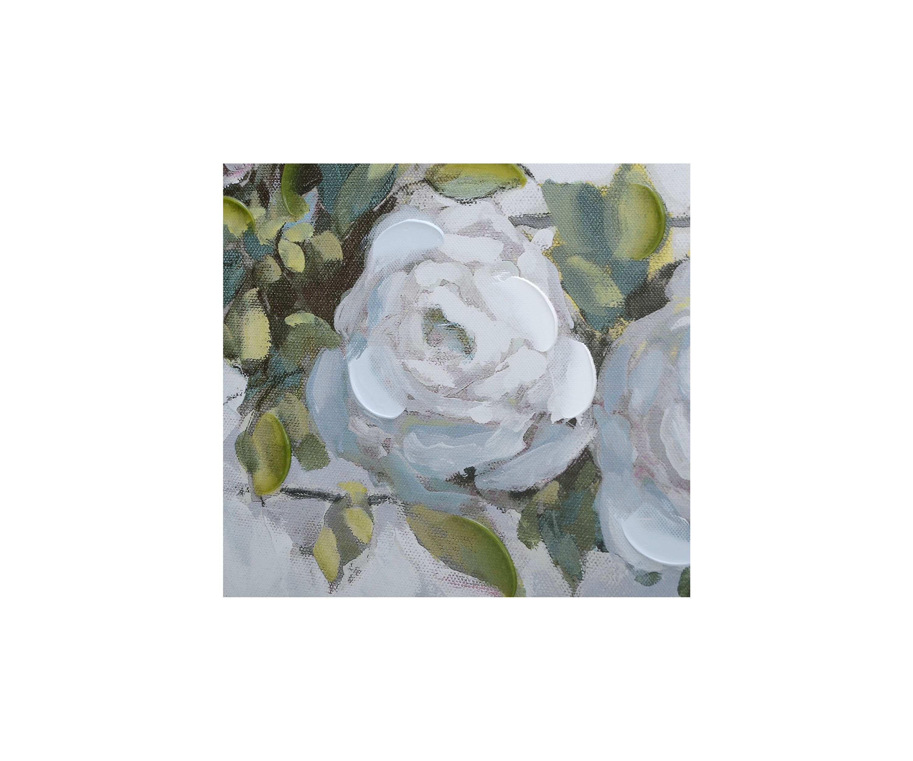 Wreath Plank Canvas Art
