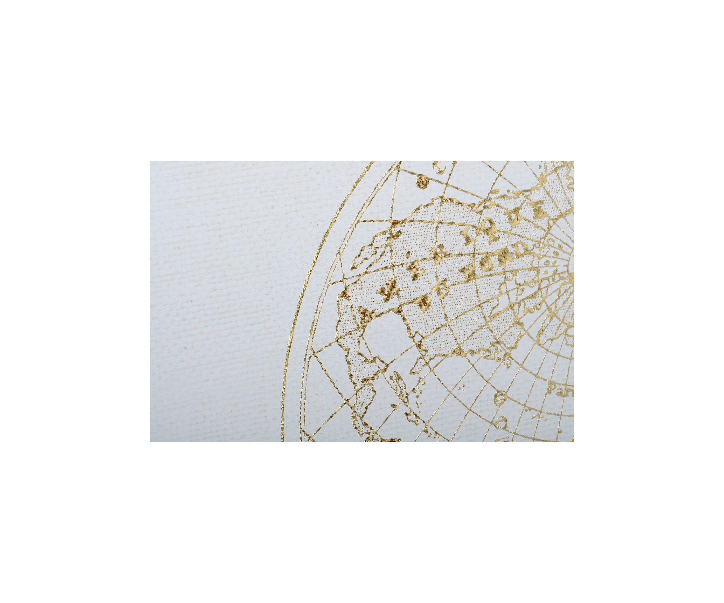 Double Globe Wall Art 