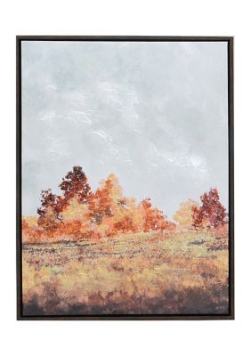 Bramble & Sage Fall Trees Wall Art | Belk