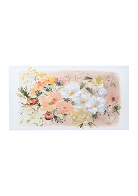 Muted Floral Canvas Wall Art