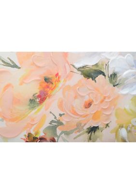 Muted Floral Canvas Wall Art