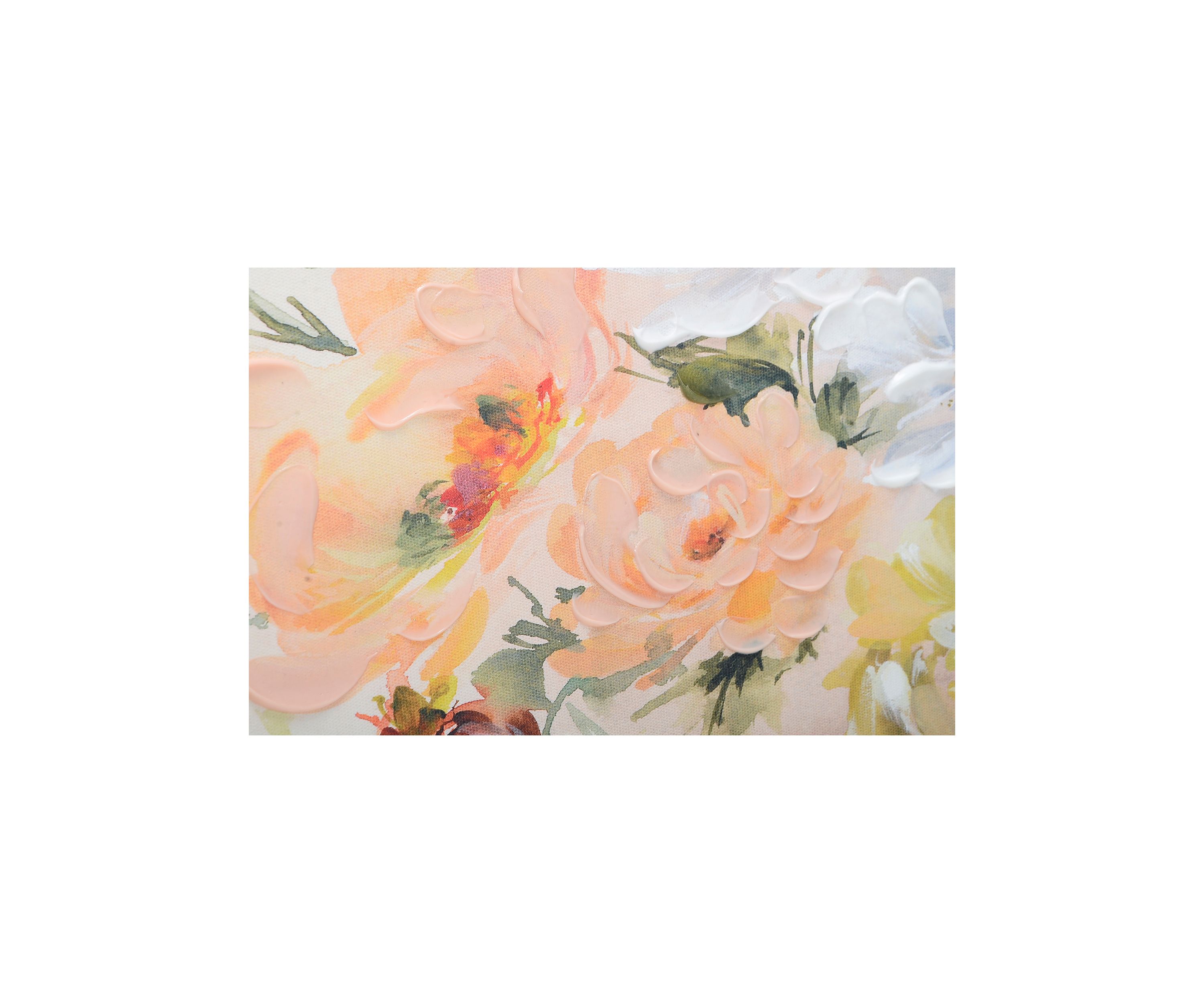 Muted Floral Canvas Wall Art