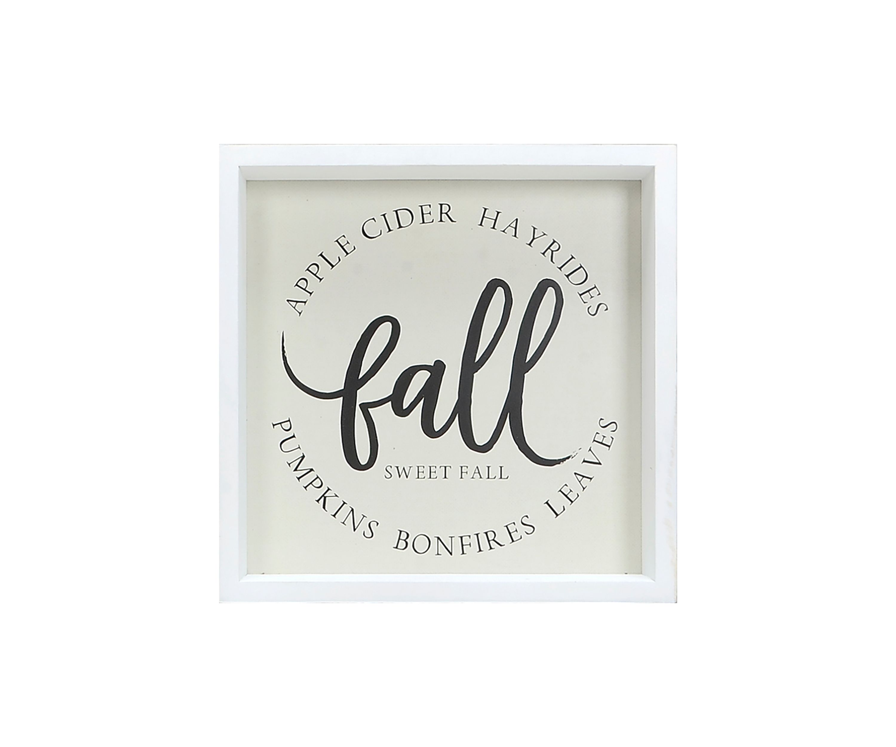 Fall Block Wall Art