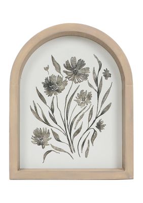 Floral Block Wall Art