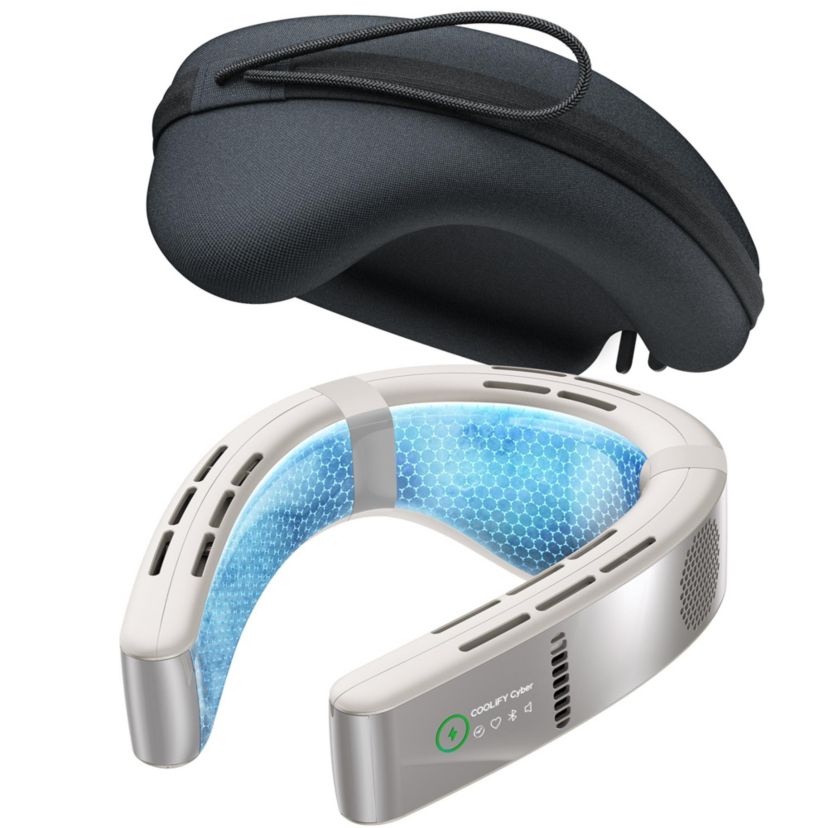 TORRAS COOLIFY Cyber 2025 ホワイト Torras COOLiFY Cyber Wearable Air Conditioner Glacial White | Belk
