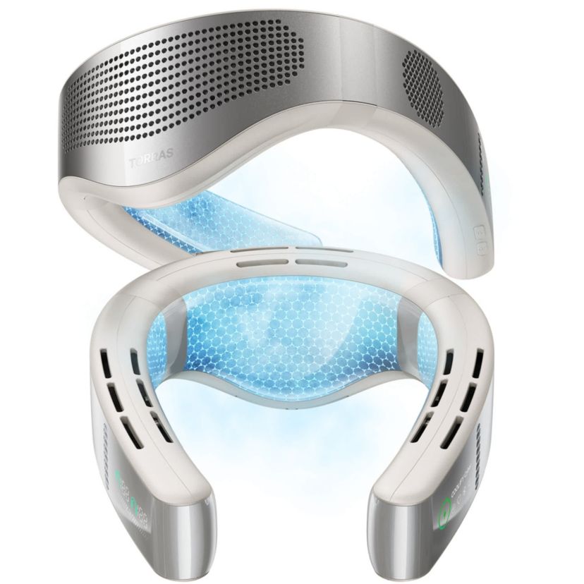 Torras COOLiFY Cyber Wearable Air Conditioner Glacial White | Belk