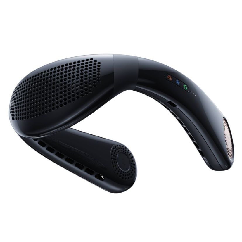 COOLiFY Air Wearable Neck Air Conditioner Black