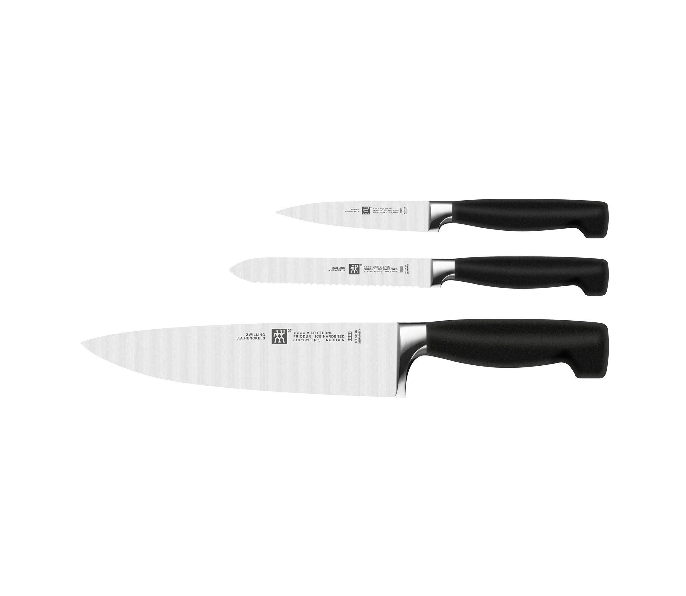 3pc Four Star Knife Starter Set