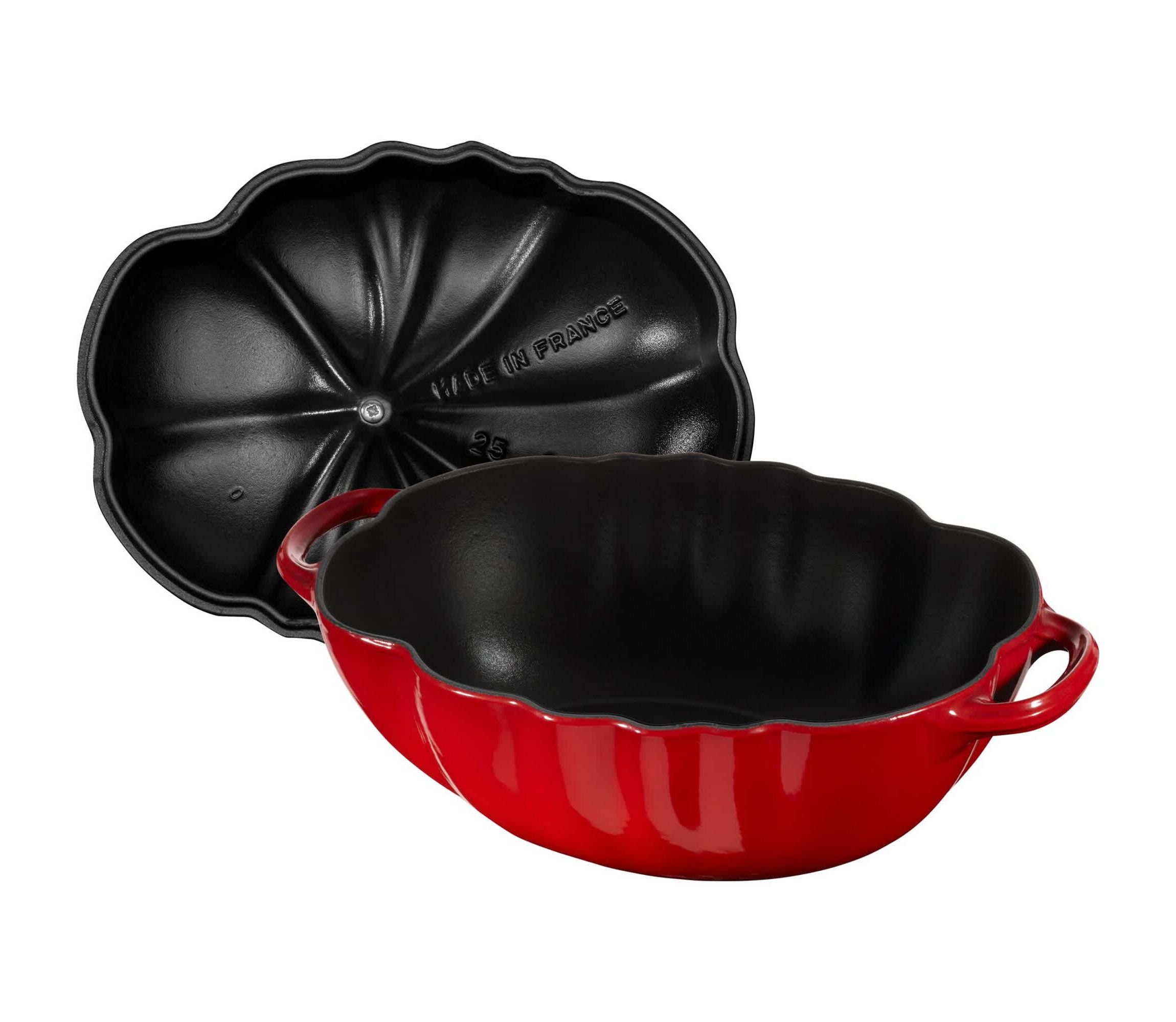 3qt Cast Iron Tomato Dutch Oven Cherry