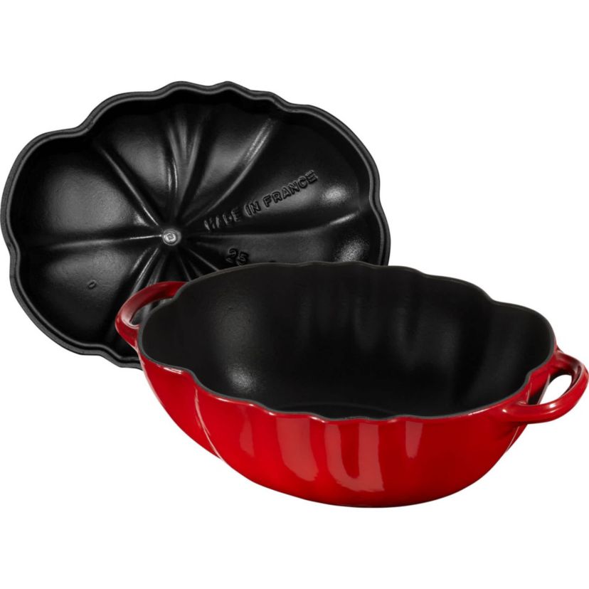 3qt Cast Iron Tomato Dutch Oven Cherry