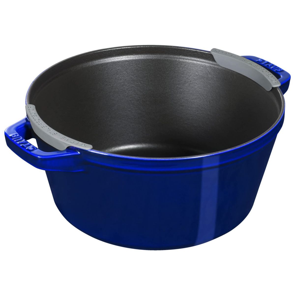 Staub 4pc Cast Iron Stackable Cookware Set Dark Blue | Belk