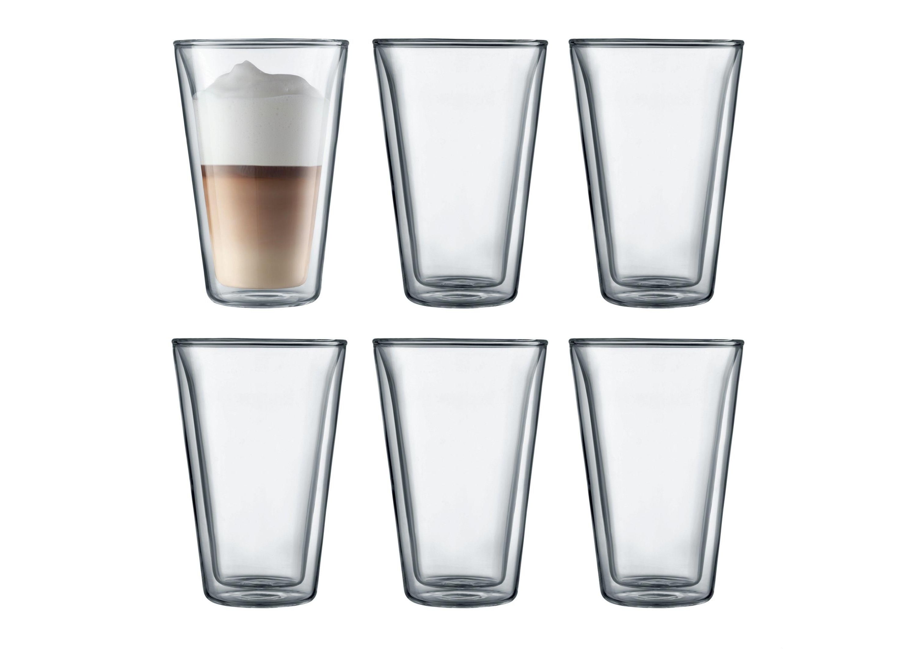 Canteen 6pc 13.5oz Double Wall Insulated Glasses
