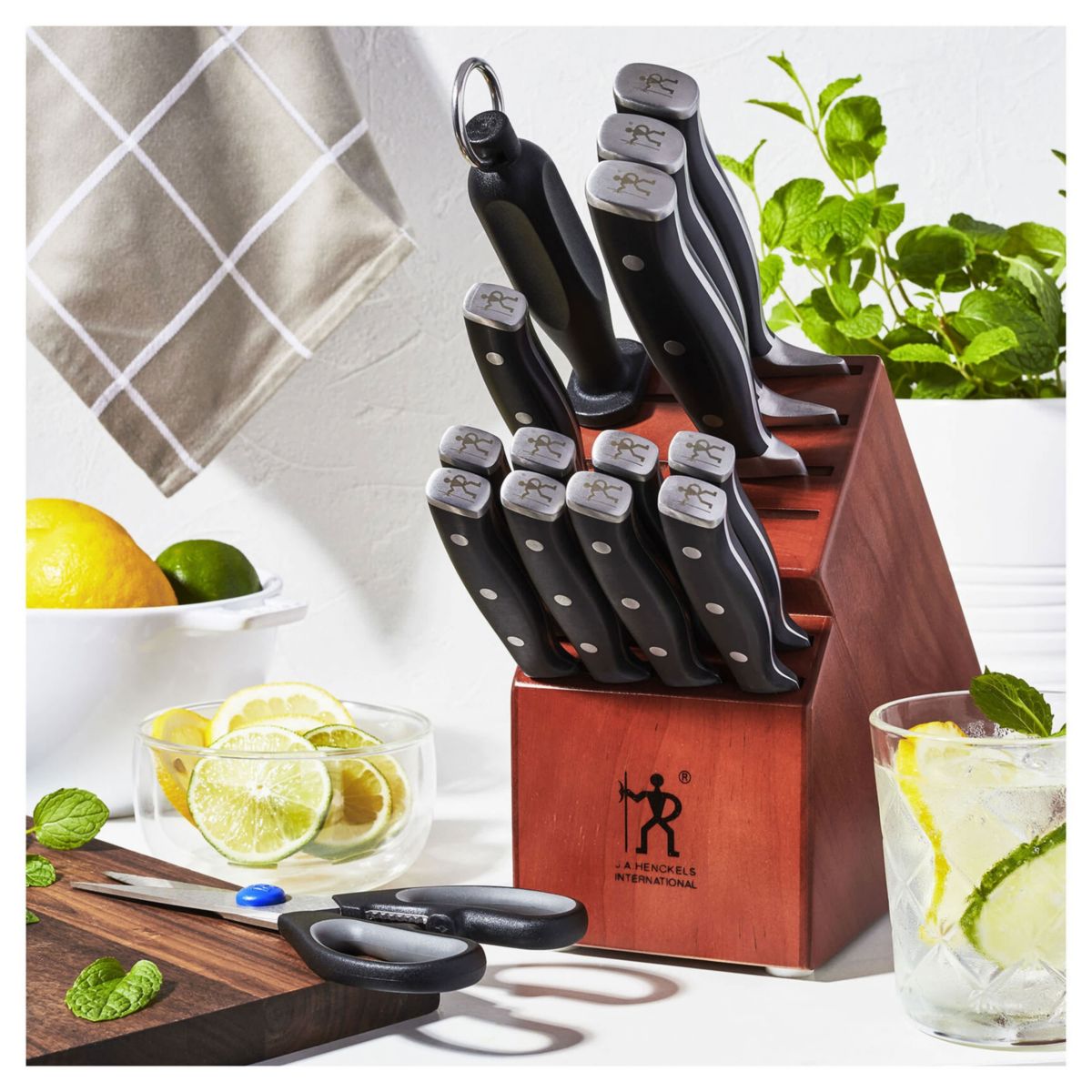 Forged Accent 15pc Knife Block Set