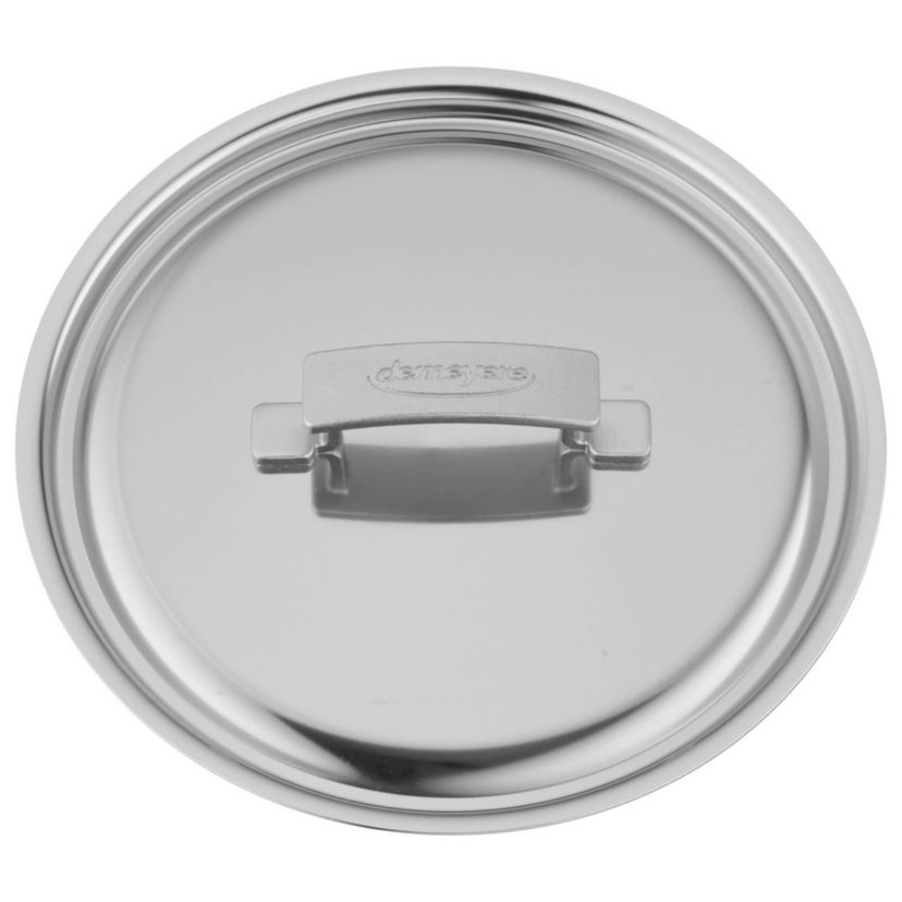 Industry 5-Ply 4qt Stainless Steel Deep Saute Pan w/ Double Handles