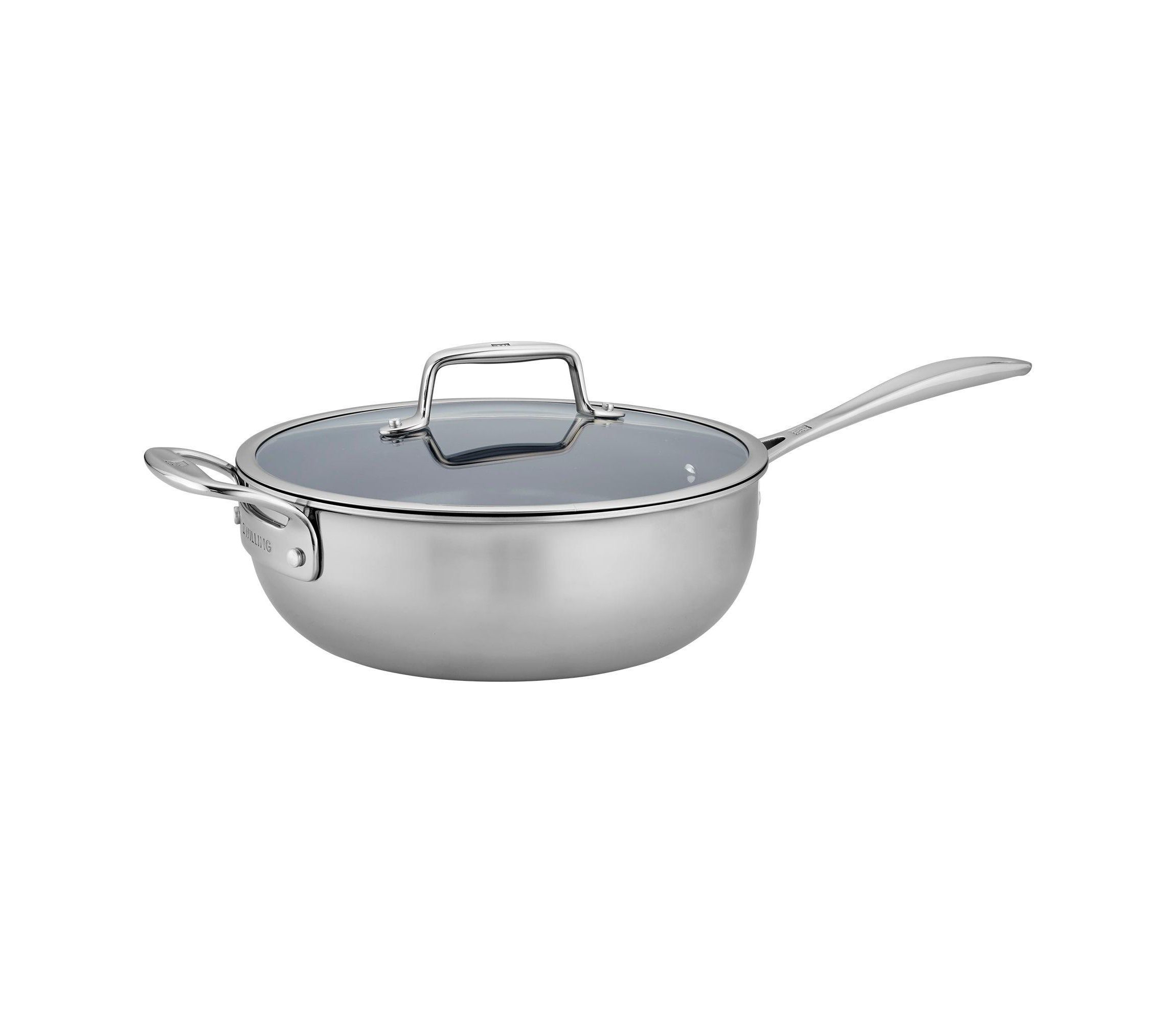 Clad CFX 4.5qt Stainless Steel Nonstick Ceramic Perfect Pan