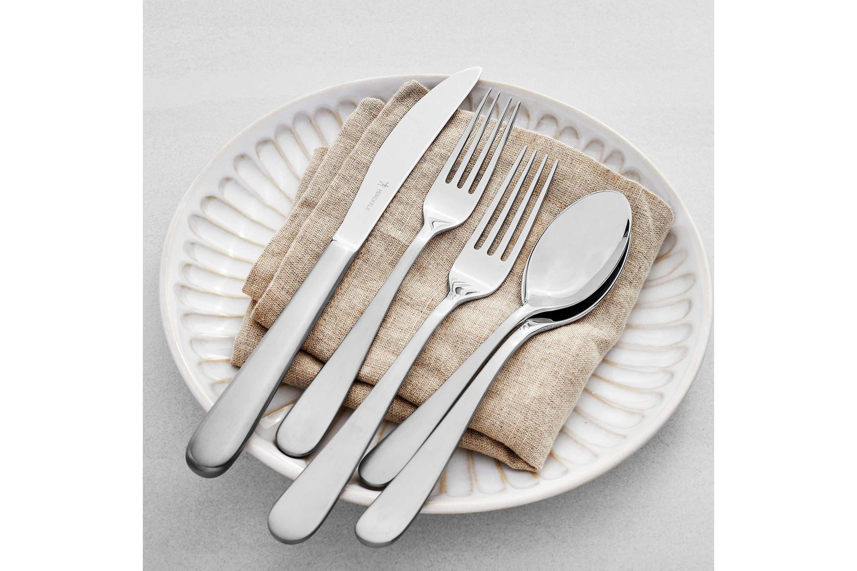 Lucena 65pc 18/10 Stainless Steel Flatware Set