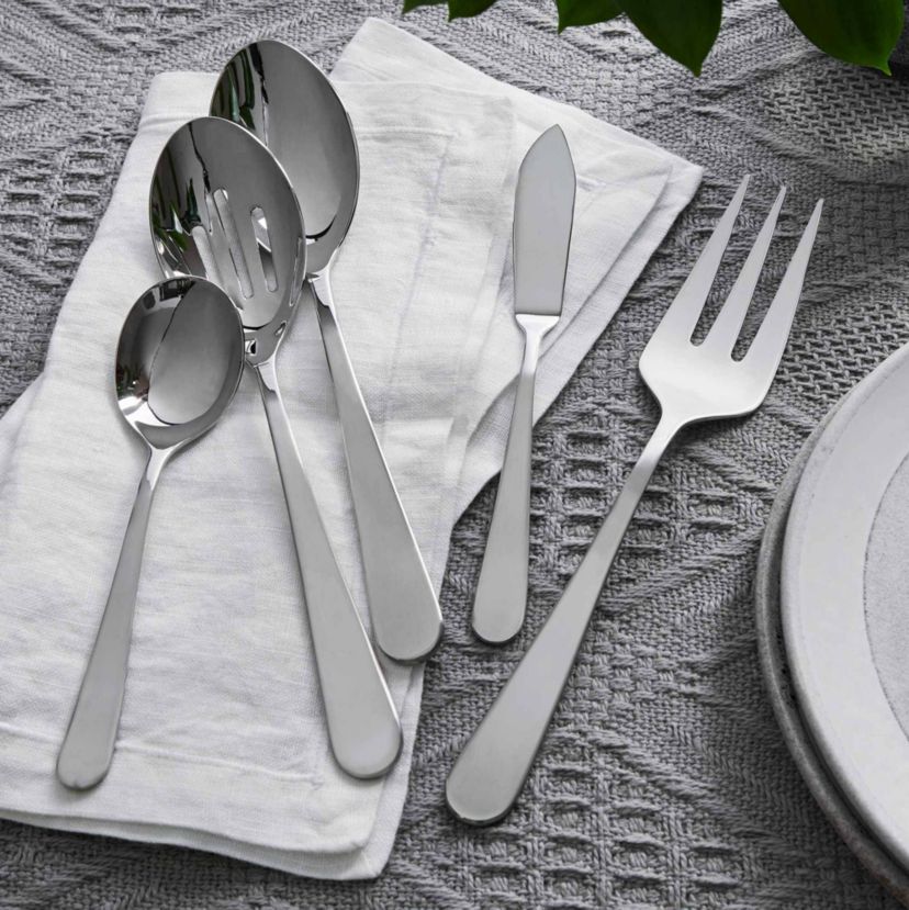 Lucena 65pc 18/10 Stainless Steel Flatware Set