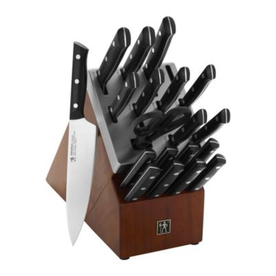 Henckels Dynamic 20pc Self-Sharpening Knife Block Set Black Matte