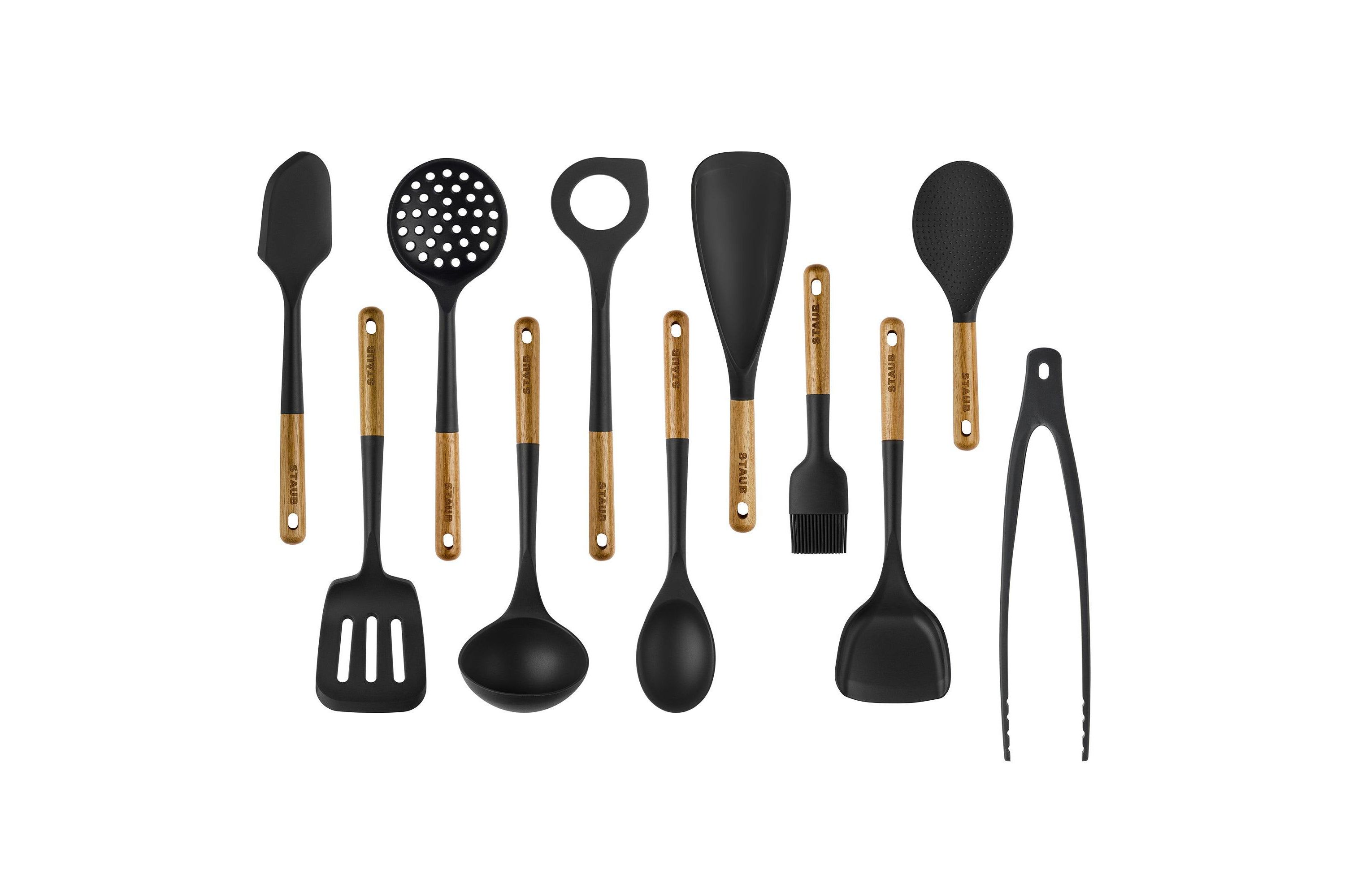 11pc Complete Silicone Kitchen Tool Set