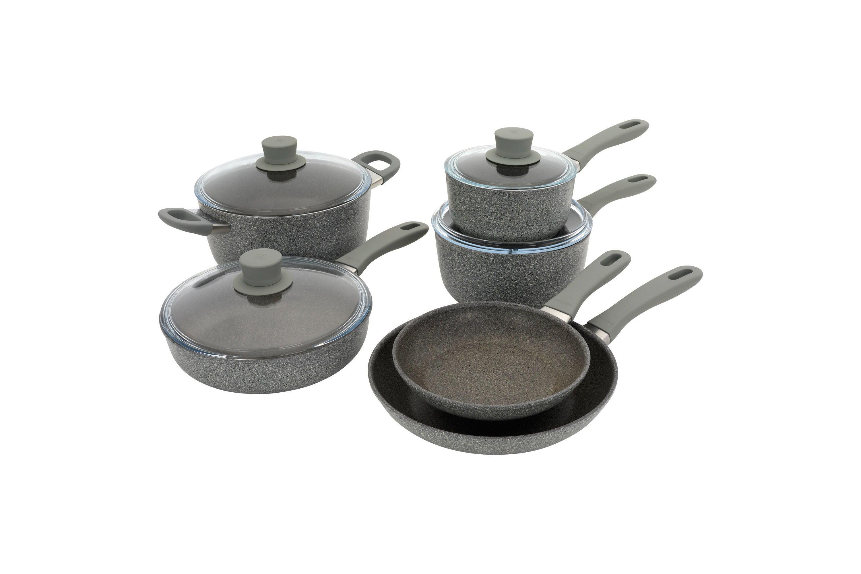 Parma Plus 10pc Aluminum Nonstick Ceramic Cookware Set