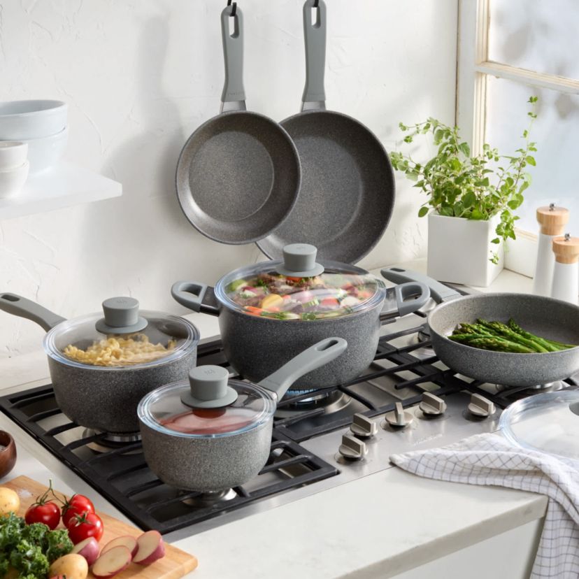 Parma Plus 10pc Aluminum Nonstick Ceramic Cookware Set