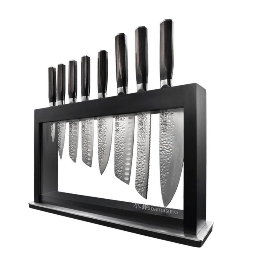 Damashiro EMPEROR® Hisa Knife Block 9 Piece