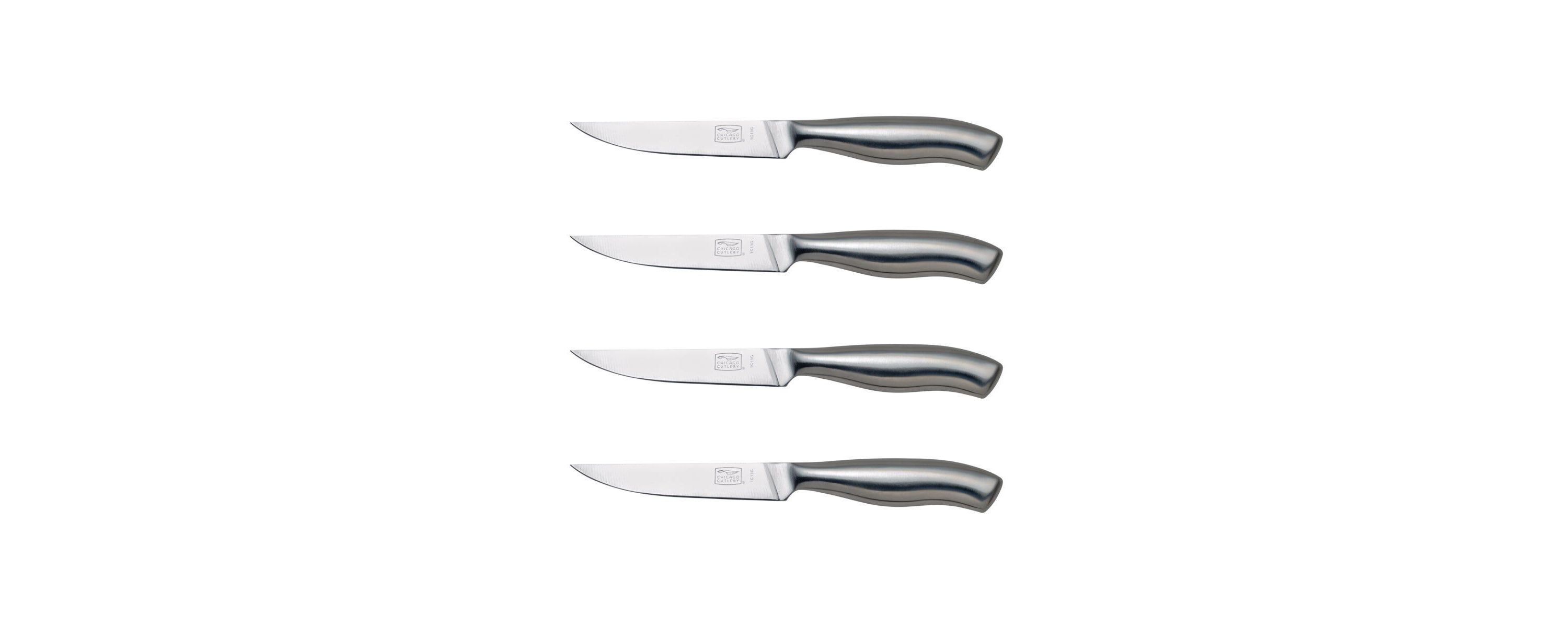 Insignia Steel 4pc Steak Knife Set