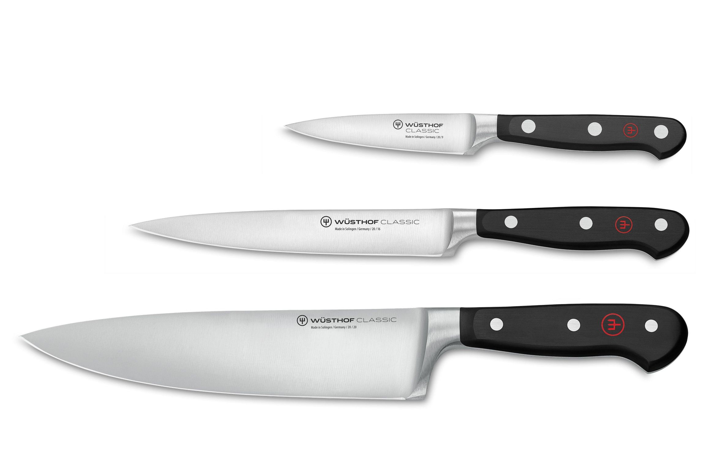 Wusthof  - 3pc Classic Chefs Set