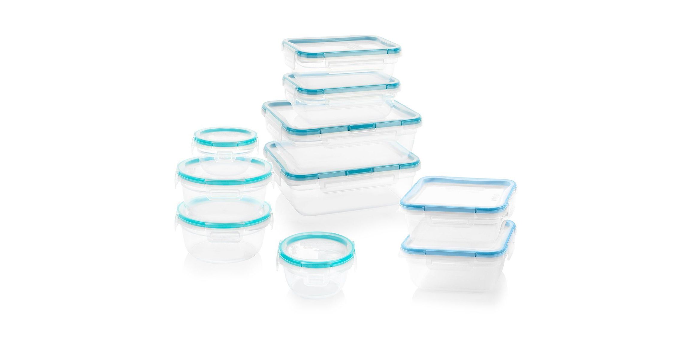 Total Solutions 20pc Plastic Food Container Set