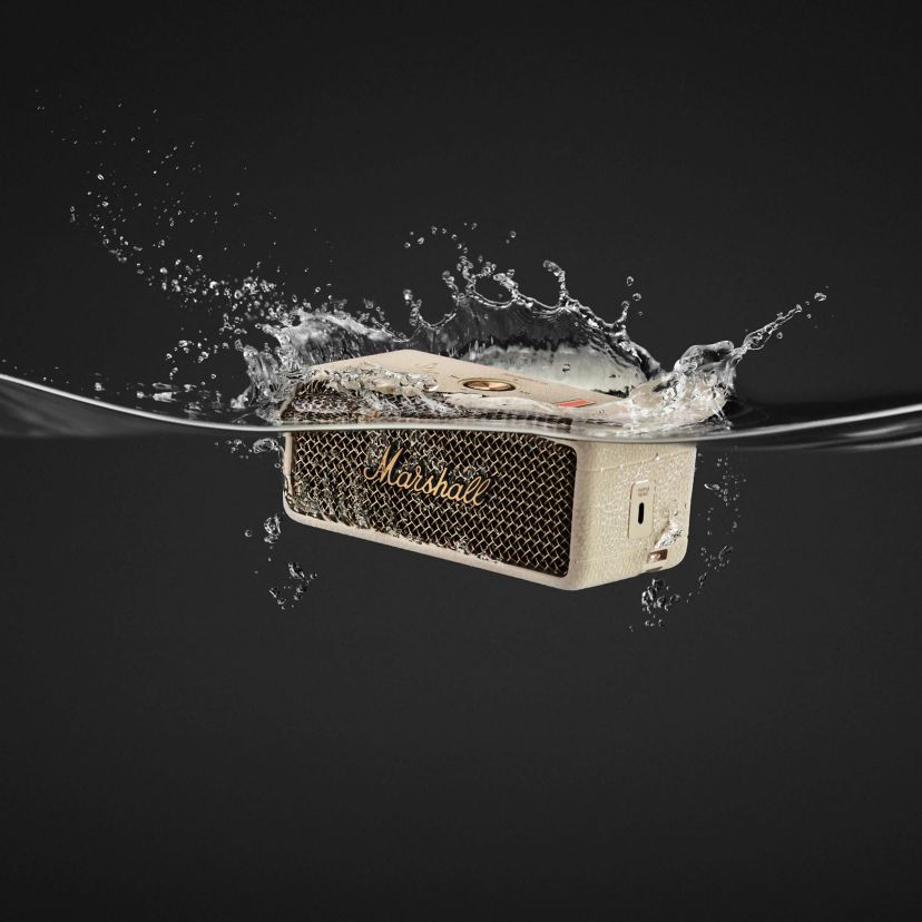 Marshall Emberton III Portable Bluetooth Speaker Cream | Belk