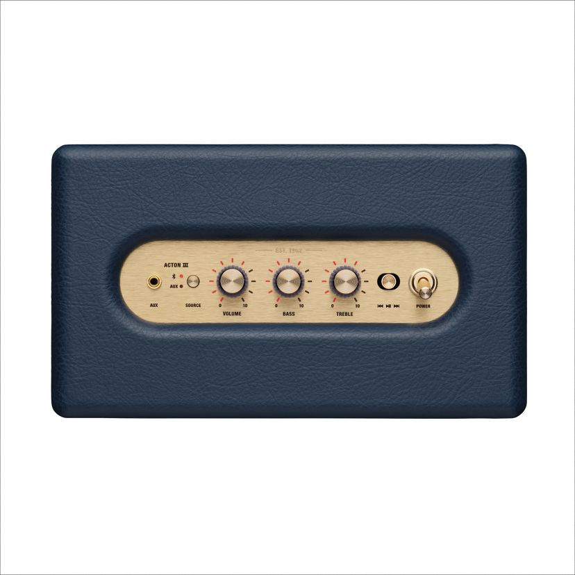 [新品未使用]Marshall Acton Ⅲ Midnight Blue Marshall Acton III Bluetooth Speaker Midnight Blue | Belk