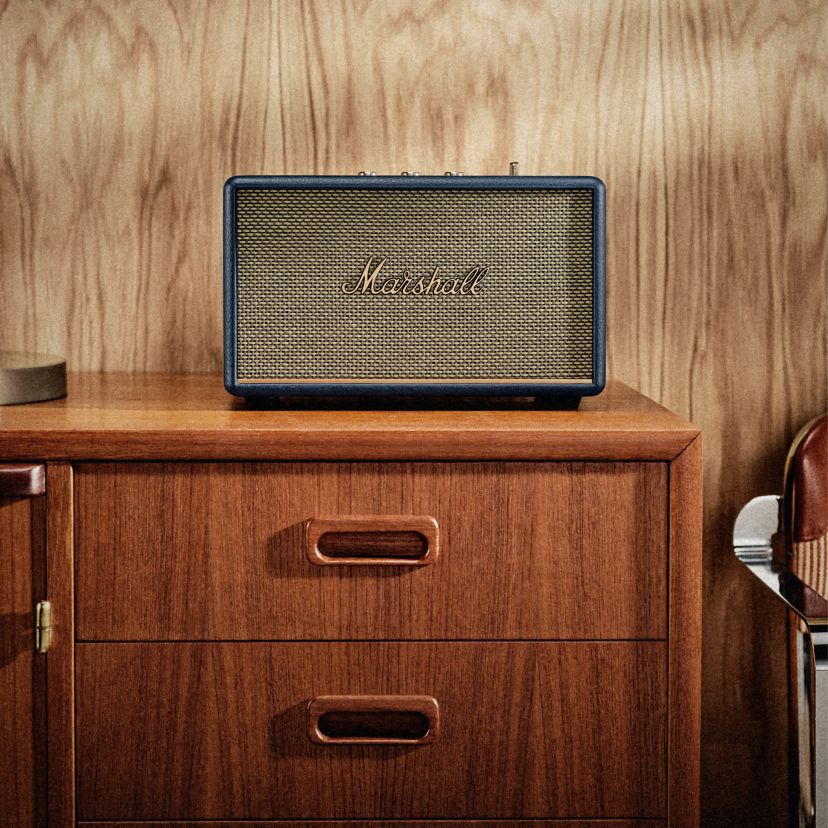 Marshall Acton III Bluetooth Speaker Midnight Blue | Belk