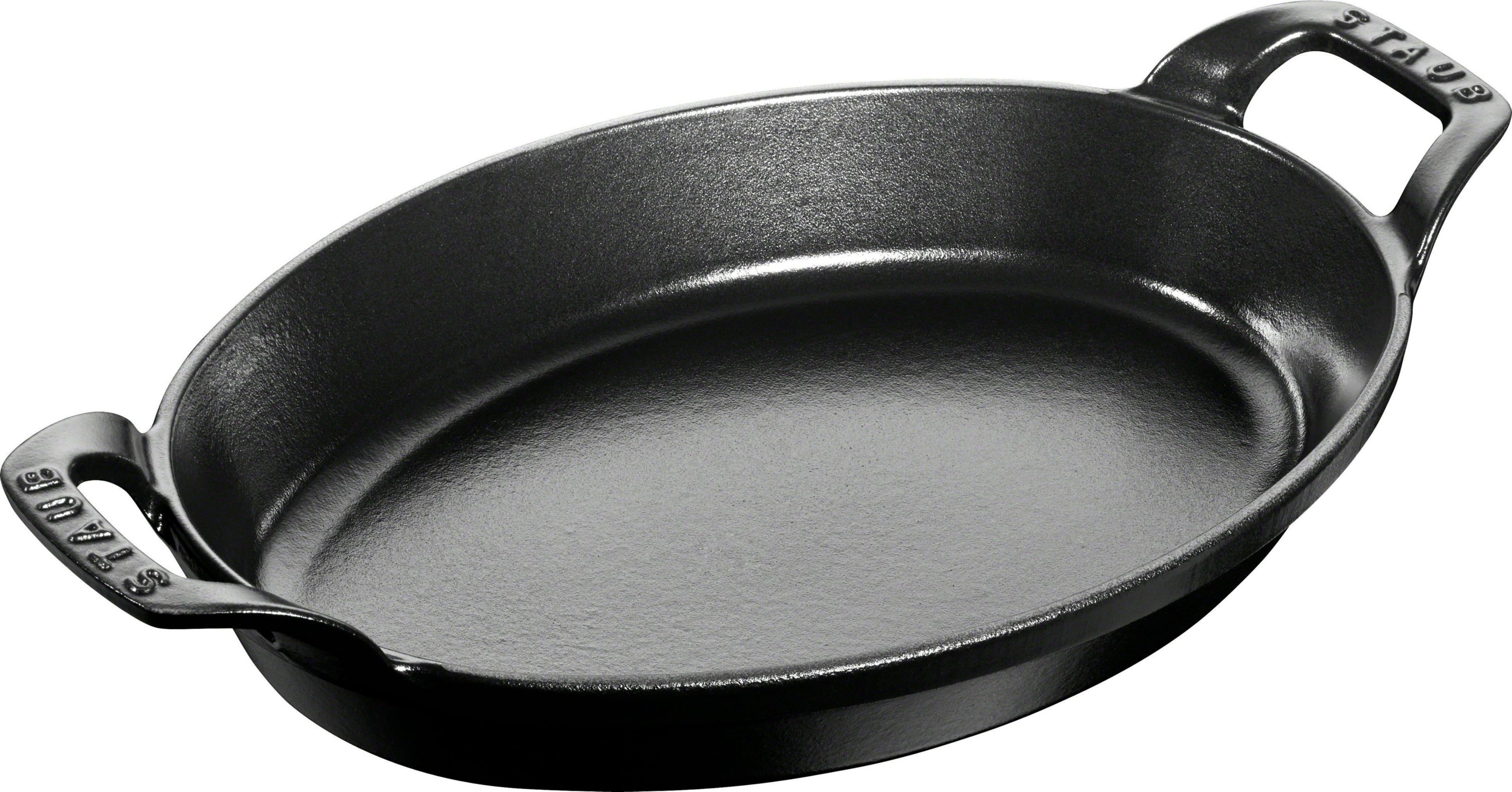 11x 8 Oval Baking Dish:No Size:Matte Black